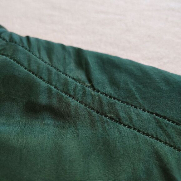 Vintage 1994 GREEDY Movie Promo MCA Universal Bomber Jacket XL Green Silk 90s - Picture 8 of 9